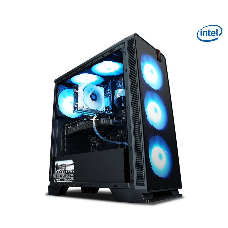 KOTIN R9 Intel Core i5 9600K Hexa Core 3.7GHz Gaming Desktop PC DIY Computer 120GB/240GB SSD 8G/16GB RAM Air Cooler 400W PSU